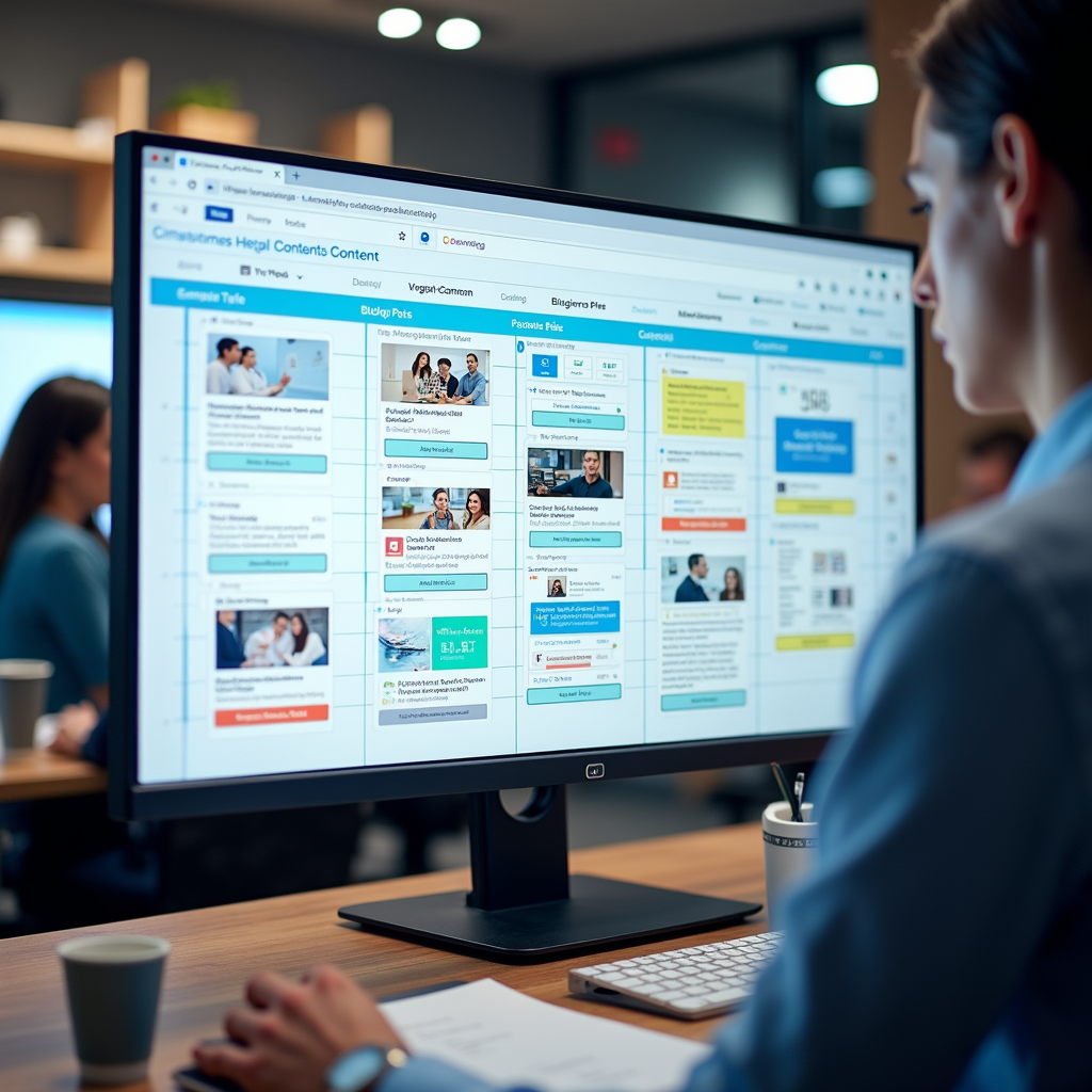 Calendario de contenidos para productividad en marketing digital