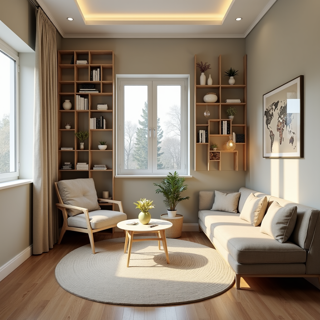Decora espacios pequeños de manera funcional y acogedora